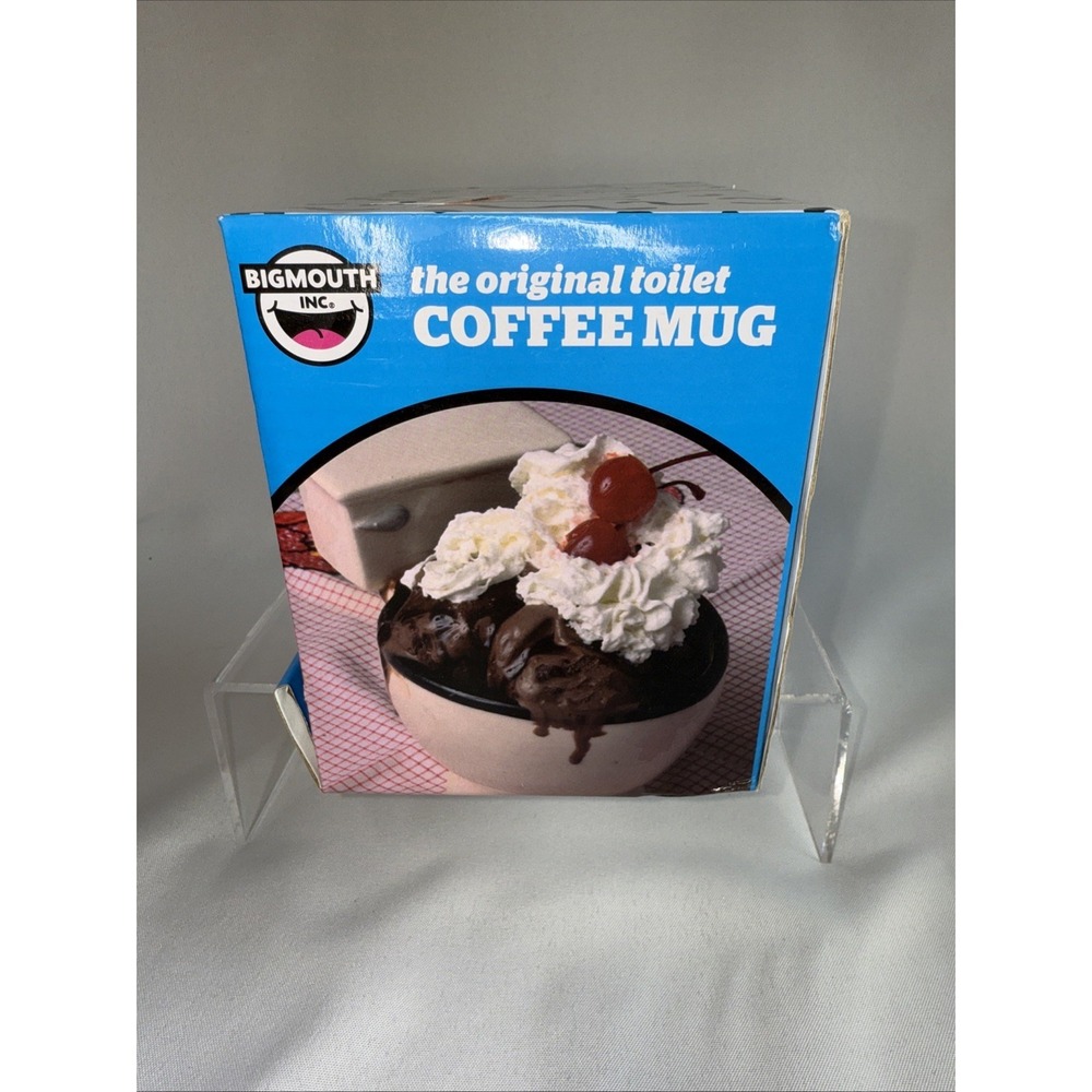 BigMouth INC The Original Toilet Mug 20oz Ceramic Coffee Cup Drink From The Bowl - Picture 5 of 8